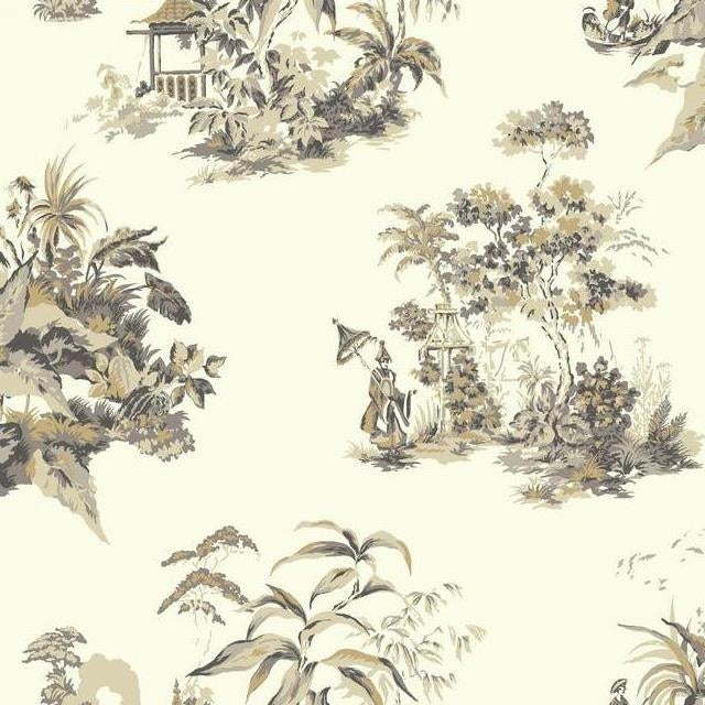 Acquire AF1992 Ashford Toiles Oriental Scenic  color gold Chinoiserie Ashford House Wallpaper