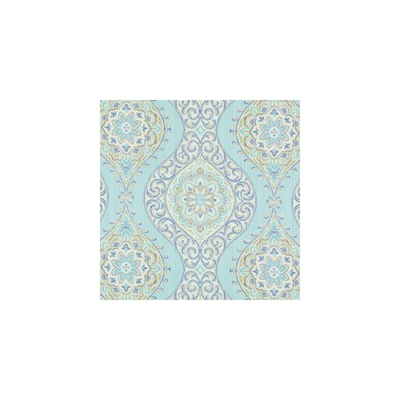 42484-286 | Turquoise/Olive - Duralee Fabric