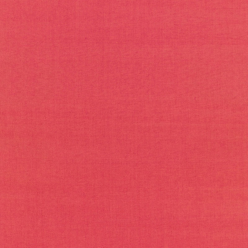 Purchase sample of 68781 Beckford Cotton Plain, Azalea by Schumacher Fabric