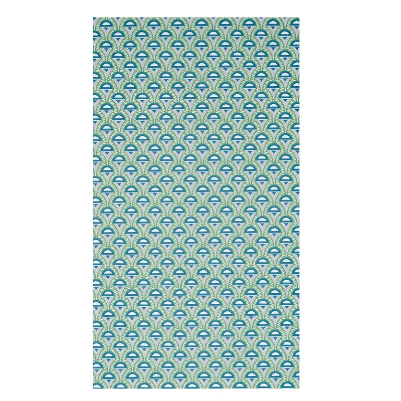 Order 5012082 Abelino Green and Peacock Schumacher Wallcovering Wallpaper