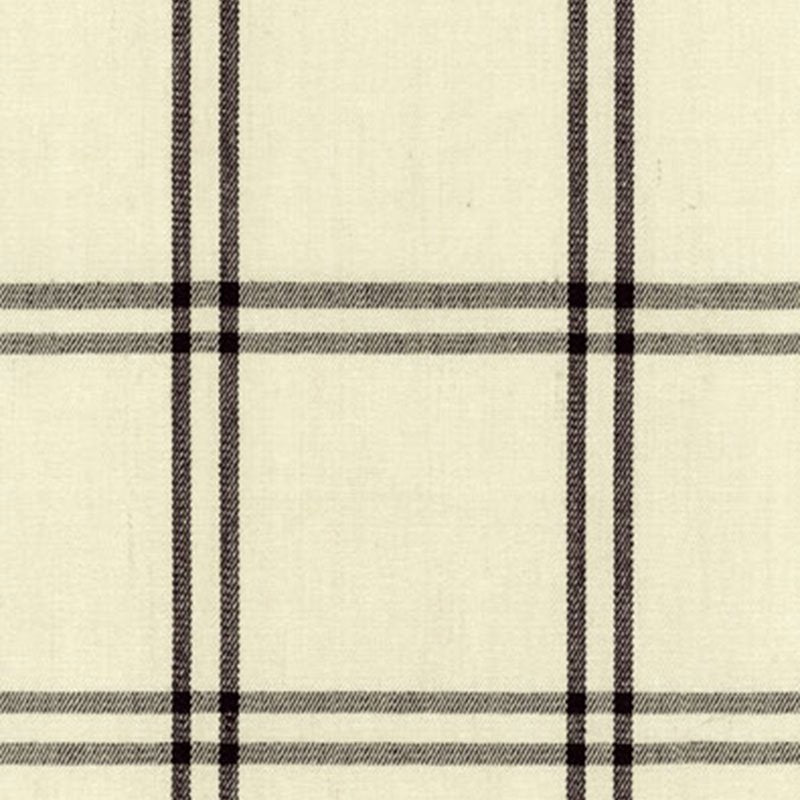 Purchase sample of 55714 Luberon Plaid, Raven by Schumacher Fabric