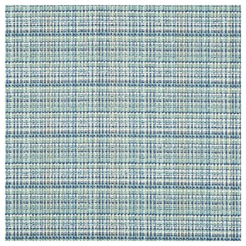 Order 34501.513.0 Vibrata Ocean Plaid Dark Blue by Kravet Design Fabric
