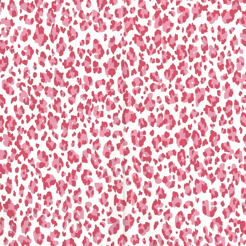 Sample 305082AWP Bonaparte, Pink Dark Pnk Almost White by Quadrille Wallpaper