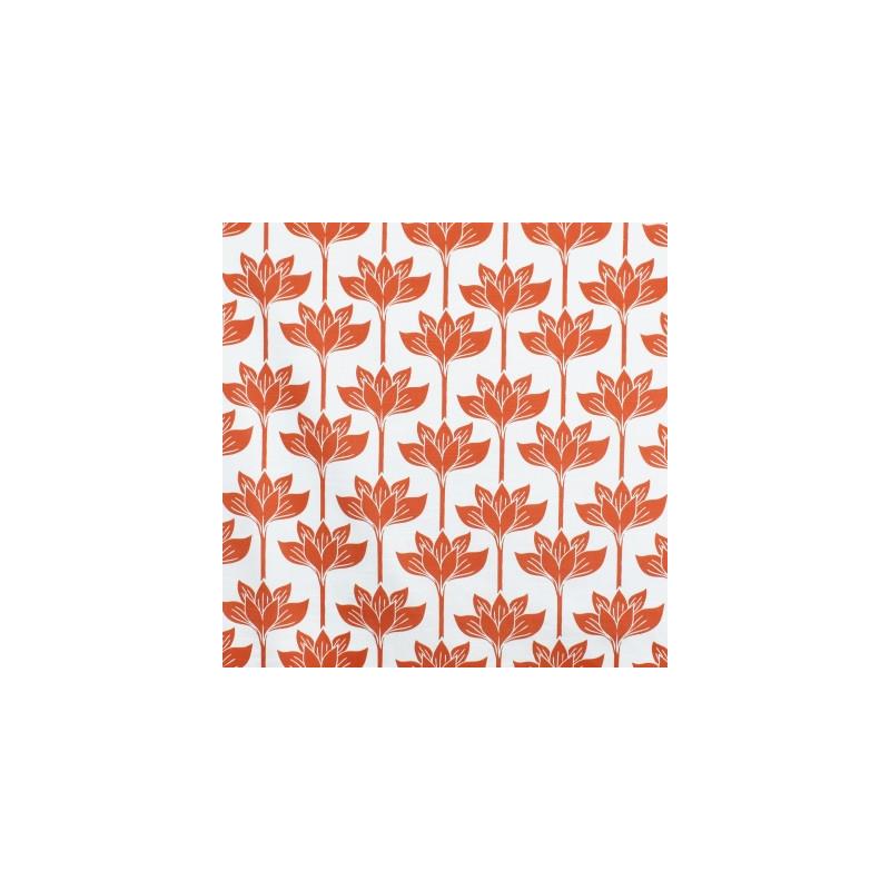 Acquire S3445 Coral Orange Beach/Tropical Greenhouse Fabric