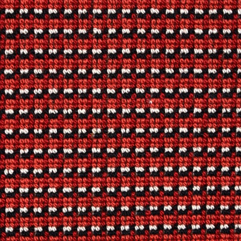 Purchase sample of 81003 Grunda Epingle, Cinnabar by Schumacher Fabric