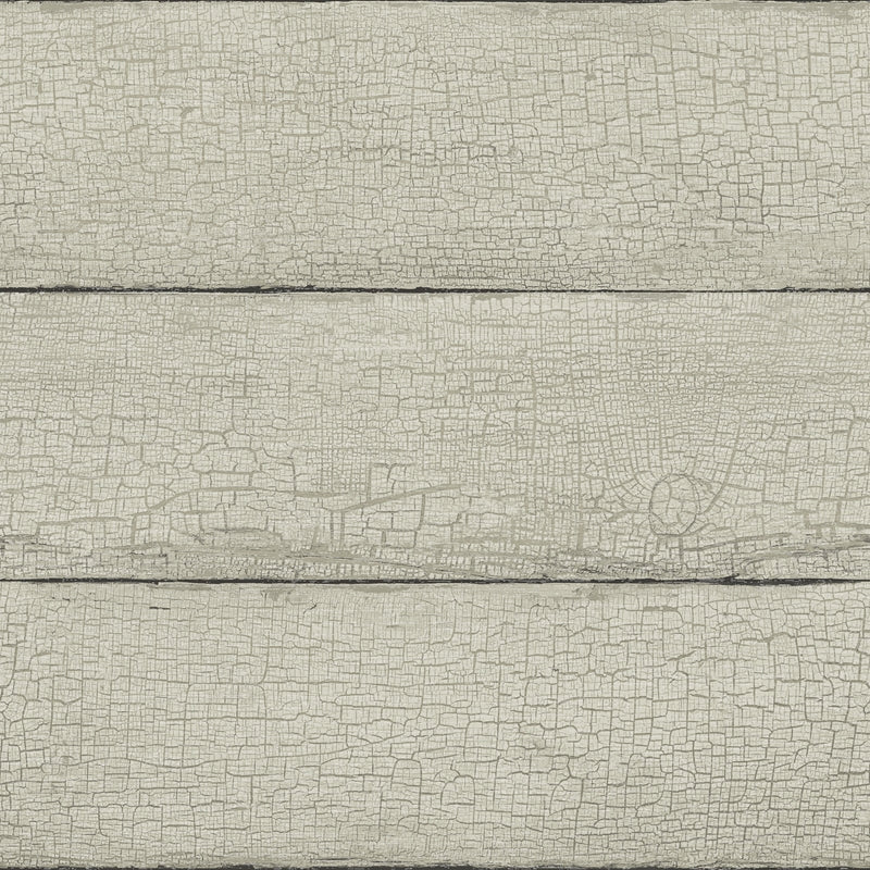 Sample 4072-70012 Delphine, Morgan Grey Distressed Wood Wallpaper by Chesapeake