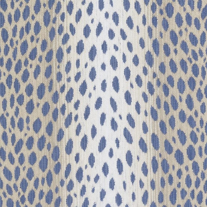 Du16105-50 | Natural/Blue - Duralee Fabric