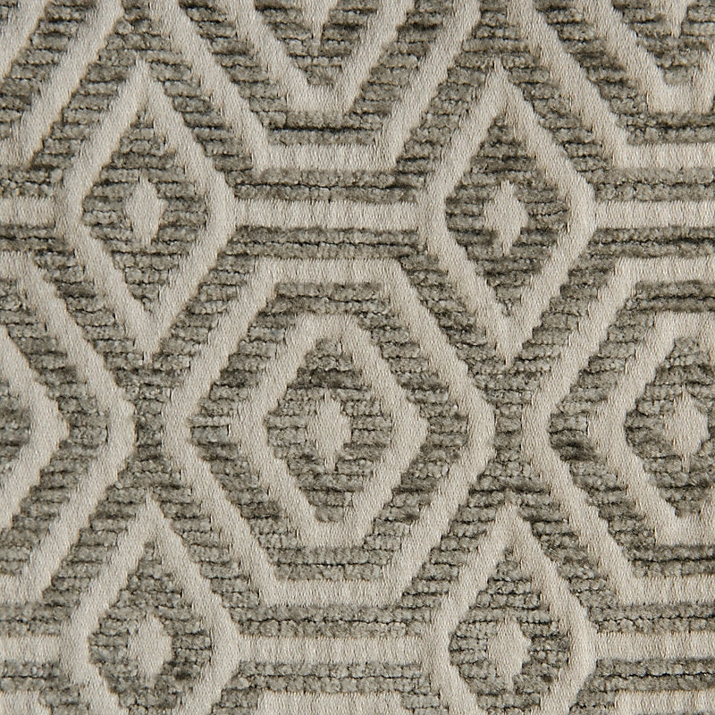 Sample A9 0008Geom Geometric Drops, Castle Gray By Aldeco