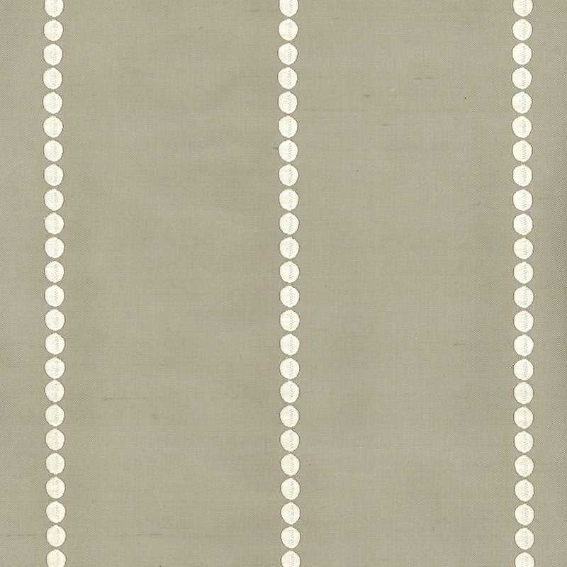 Purchase sample of 62201 Gabrielle Embroidery, Dove by Schumacher Fabric