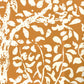 Sample 2035-16WP Arbre De Matisse Reverse, Terracotta by Quadrille Wallpaper