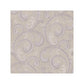Sample 2686-65887 Kitchen Bed Bath IV Purple Acanthus Scrolls Brewster