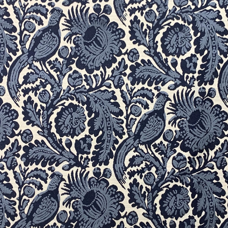 Acquire 10315 Lisette Wedgewood Blue Magnolia Fabric