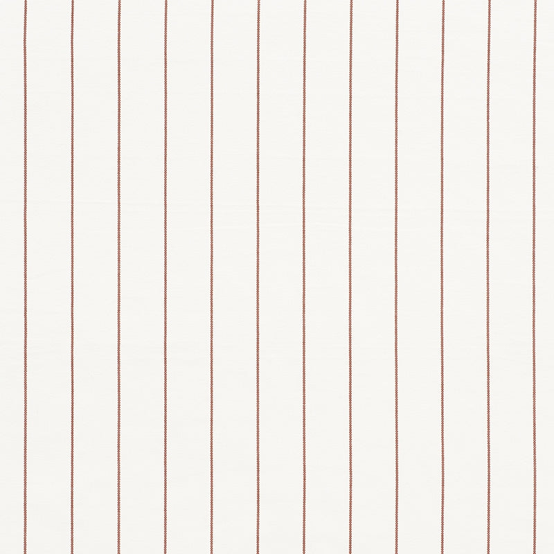 Purchase sample of 75253 Cavett Stripe, Sienna by Schumacher Fabric