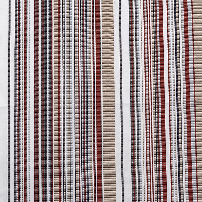 Buy A9 00021843 Stripe Mania Tropical Red by Aldeco Fabric
