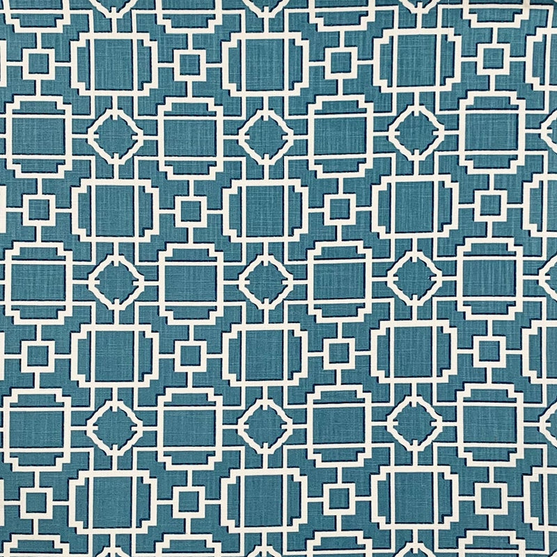 Sample 8986 BADSHA BAHAMA, Aqua/Teal, Blue by Magnolia Fabric