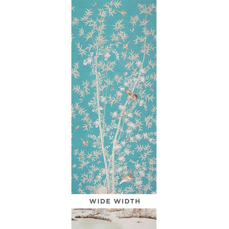 Buy 5007741 Brighton Pavilion Peacock Schumacher Wallpaper