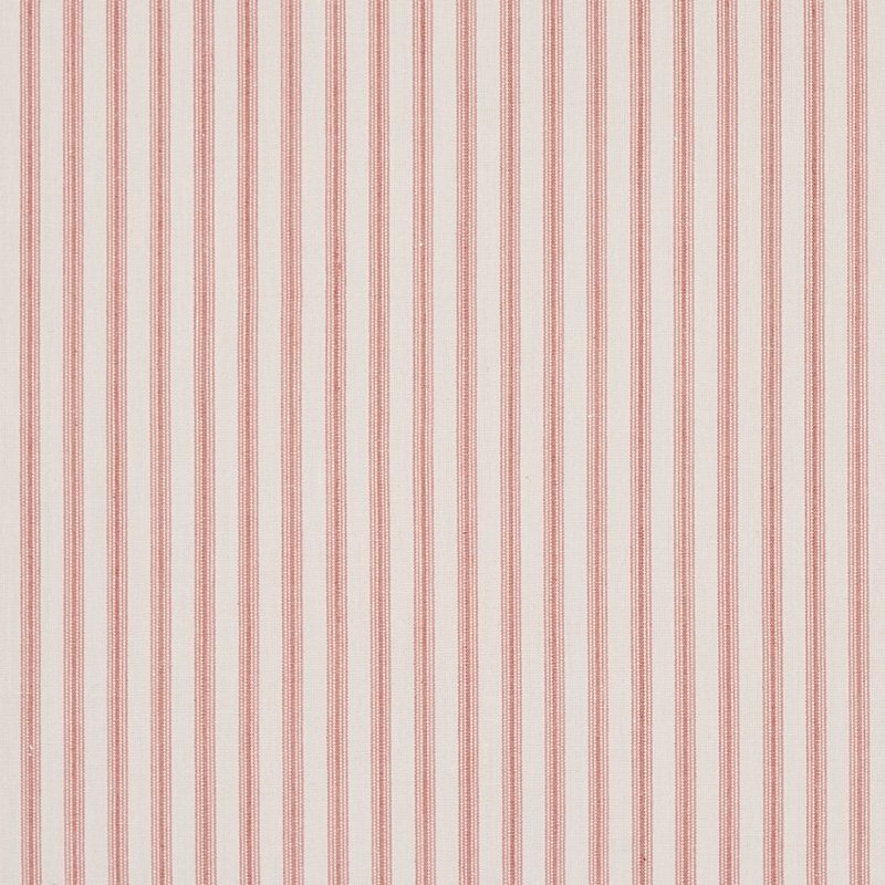 Purchase sample of 60074 Wellfleet Ticking Stripe, Pink by Schumacher Fabric