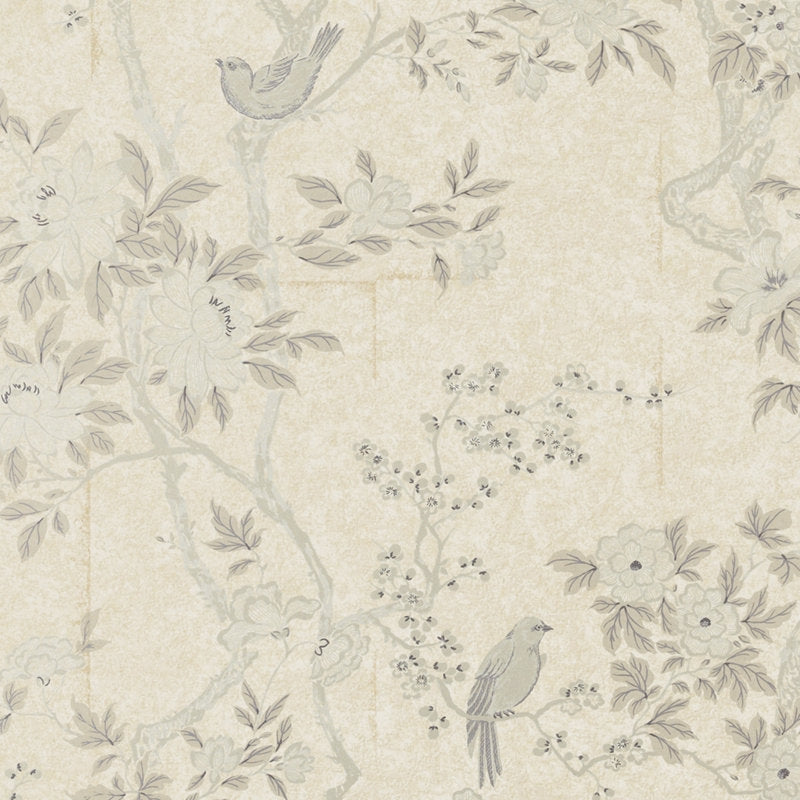 Sample LWP60740W Marlowe Floral by Ralph Lauren Wallpaper