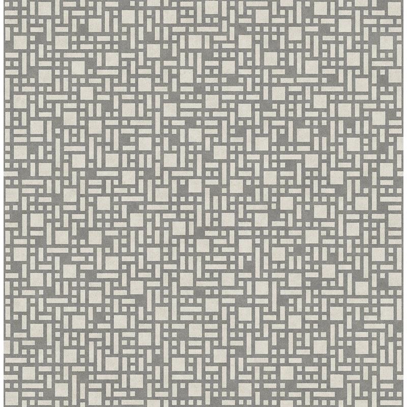 Sample 2764-24341 Bento Grey Geometric Mistral by A-Street Prints