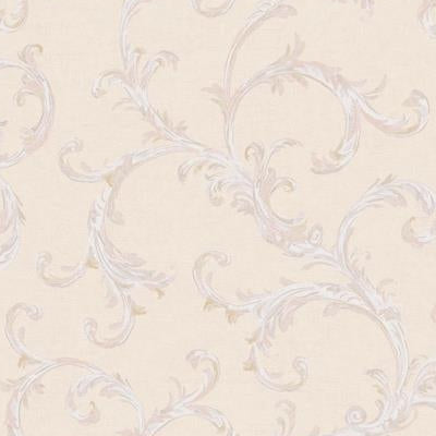 Search FF50701 Fairfield White Scrolls by Seabrook Wallpaper
