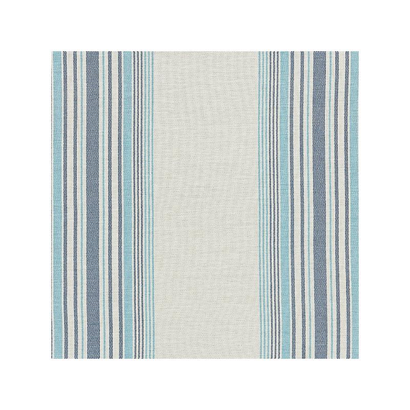 Sample 27069-003 Nautical Stripe, Caribe - Scalamandre Fabric (SC 000327069)