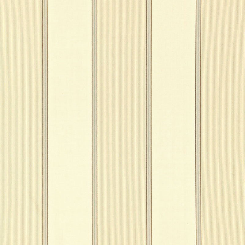 Purchase sample of 52712 Sophia Silk Stripe, Champagne by Schumacher Fabric