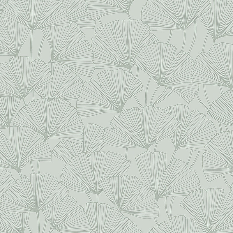 Sample 7265 Ginkgo, Mineral By Borastapeter Wallcovering
