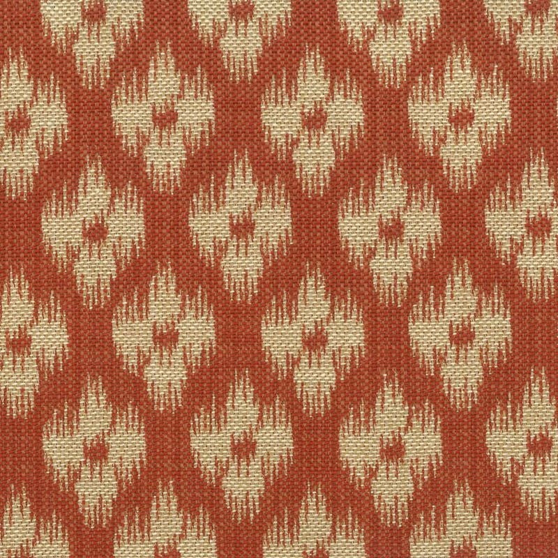 Sample FOUL-2 Foulard, Spice Orange Rust Stout Fabric