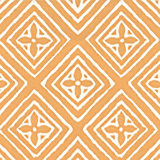 Order 2490-48WP Fiorentina Yellow on Almost White by Quadrille Wallpaper