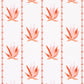 Find 5012682 Agave Stripe Grapefruit Schumacher Wallcovering Wallpaper