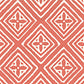 Sample 2490-08WP Fiorentina, New Shrimp on Tint by Quadrille Wallpaper