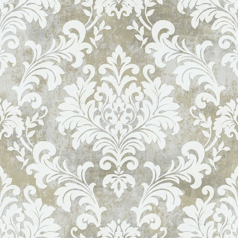 Find RN72200 Jaipur 2 Framed Damask by Wallquest Wallpaper