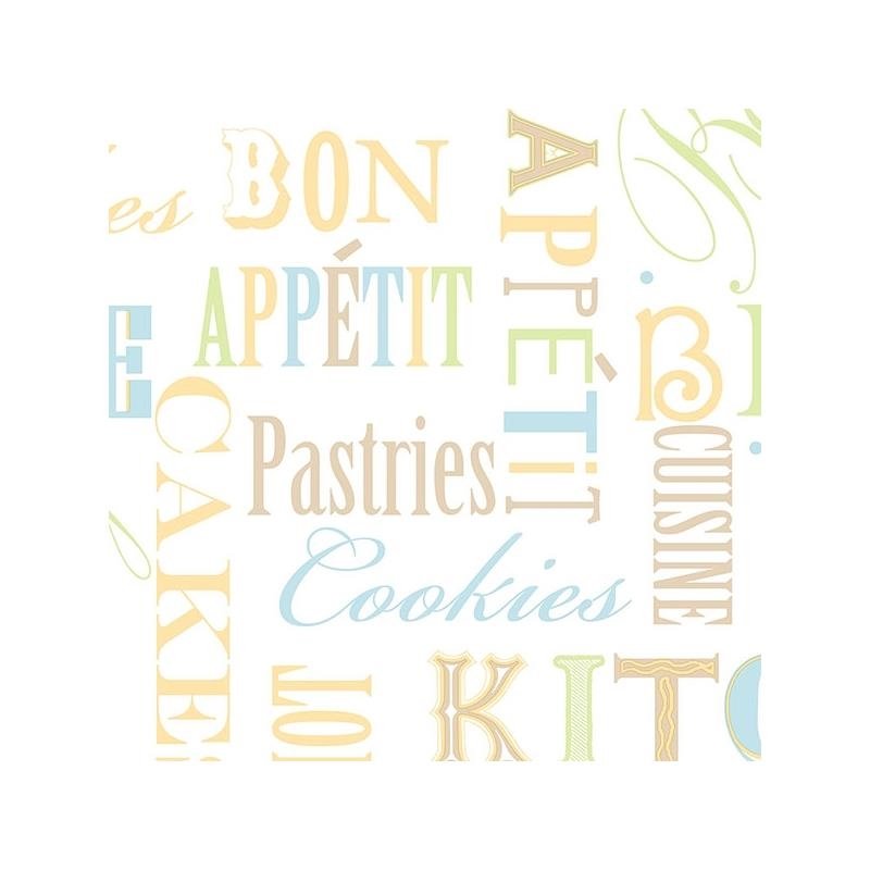 Sample KC28541 Multi Color Letters wallpaper Norwall Wallpaper
