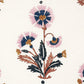 Buy 179740 Dianthus Hand Block Print Rust And Rose By Schumacher Fabric