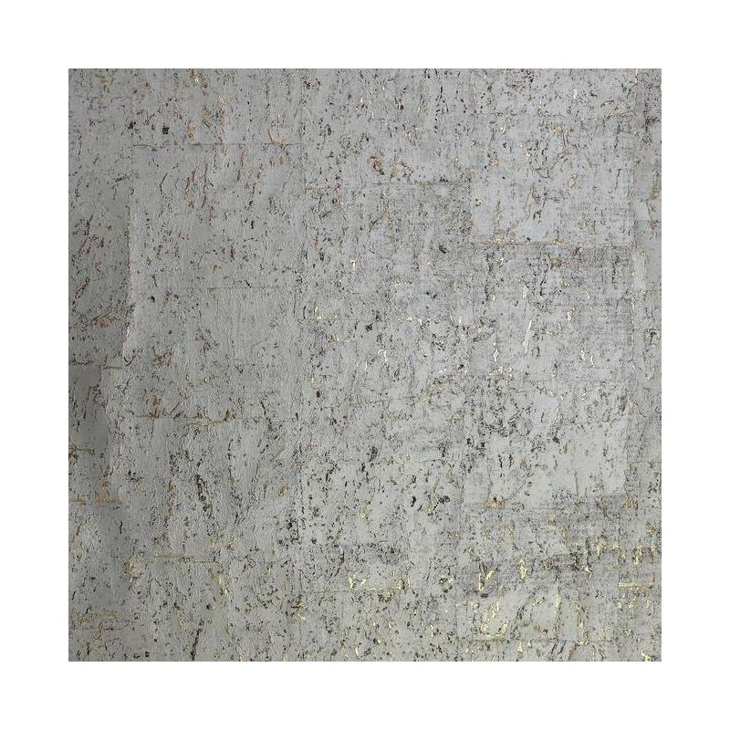 Sample DL2963 Natural Splendor, Cork  color Warm Silver, Cork by Candice Olson Wallpaper