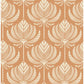 Sample 4014-26423 Seychelles, Palmier Orange Lotus Fan Wallpaper by A-Street Prints Wallpaper