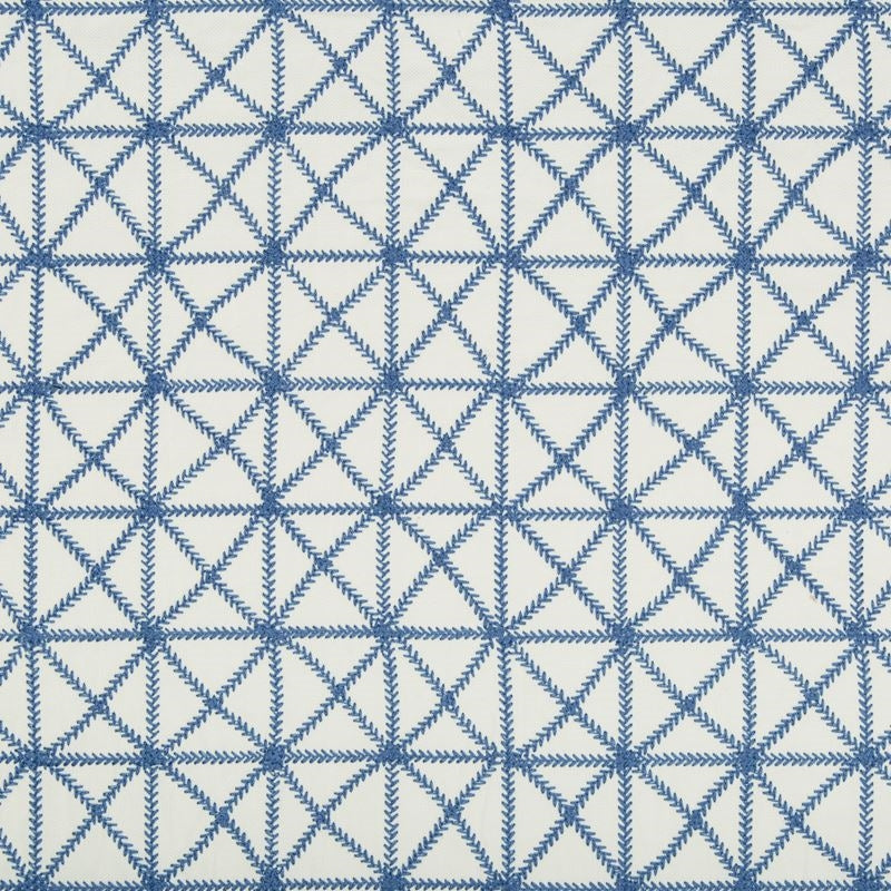 Search 35362.5.0 X-Squared Cornflower Geometric Blue by Kravet Design Fabric