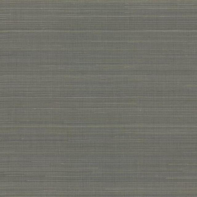 Select OG0624 Elegant Earth Abaca Weave Charcoal Antonina Vella Wallpaper