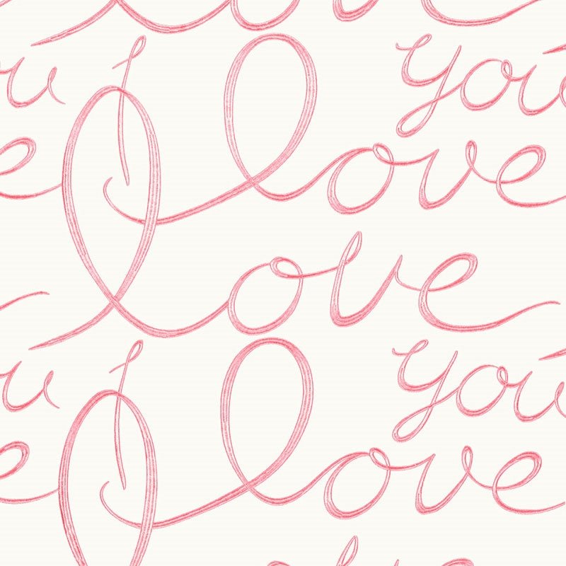 Purchase sample of 66202 Love, Pink Lemonade by Schumacher Fabric