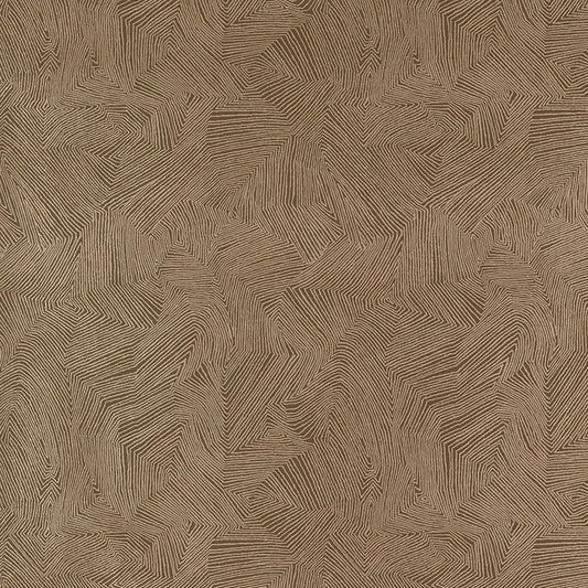 Acquire 5007771 Labyrinth Metallic Espresso Schumacher Wallpaper