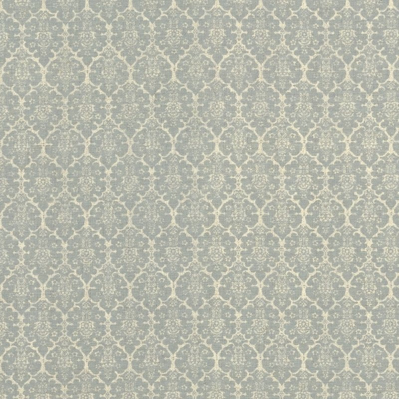 Purchase sample of BURL001 Burley, Blue by Schumacher Fabric