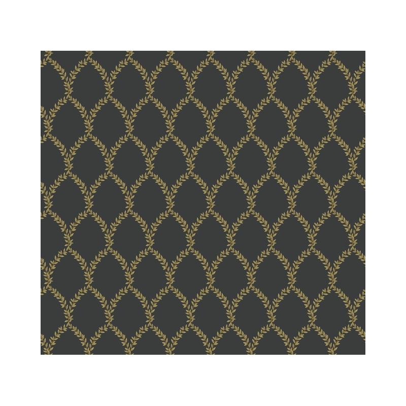Sample RI5177 Rifle Paper Co. Laurel Gold York Wallpaper