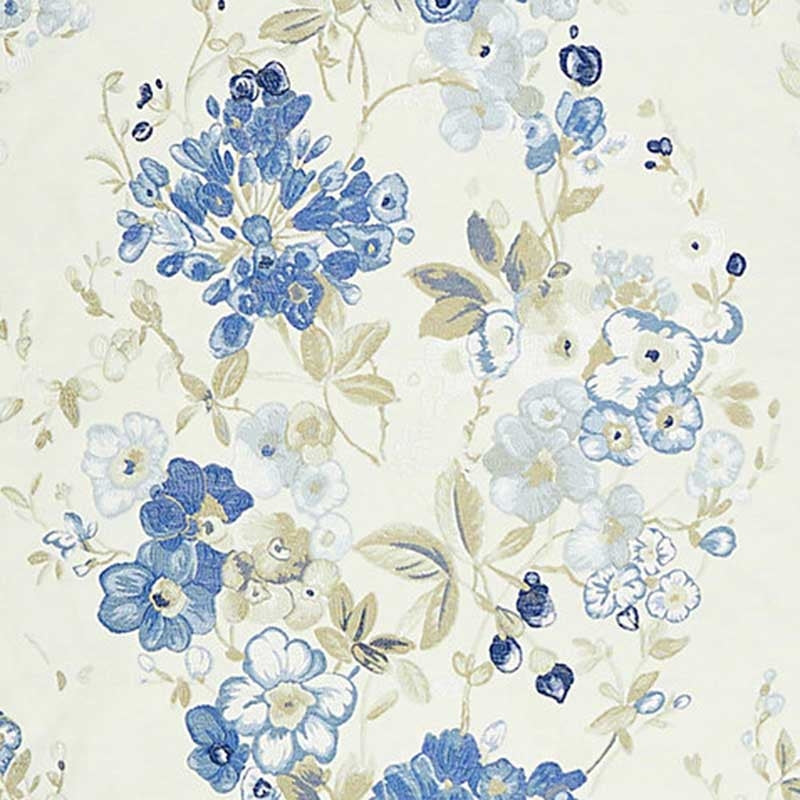 Search SC 000227224 Antonella Lampas Morning Glory by Scalamandre Fabric