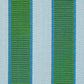 Buy 77100 Ribbon Stripe Emerald Schumacher Fabric