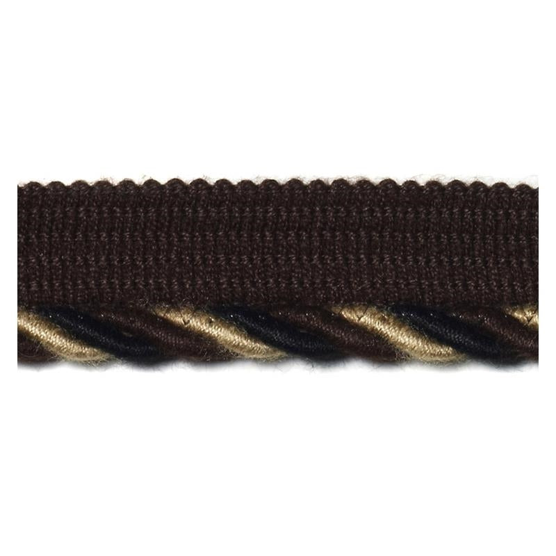 7305-82 | Black/Brown - Duralee Fabric