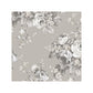 Sample AF37701 Flourish Abby Rose 4, Grey Grand Floral Wallpaper in Black, Ebony, Plum Pinks by Norwall
