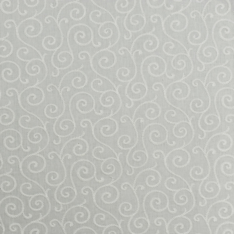 Purchase S1833 Off White White Scroll Greenhouse Fabric