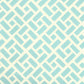 Sample 2220-17WP Edo, Turquoise on Off White by Quadrille Wallpaper