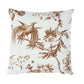 So17957004 Toile De La Prairie 18" Pillow Blue By Schumacher Furniture and Accessories