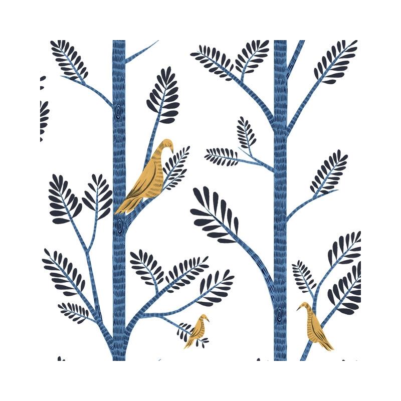 Sample PSW1236RL Aviary Branch Peel and Stick, Risky Business Vol. III by York Wallpaper